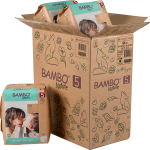 Bambo Nature pelene papirno pakovanje box veličina 5, 12–18 kg, 132 kom