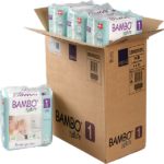 Bambo Nature Bambo Box veličina 1, 2–4 kg, 132 kom