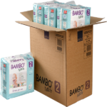 Bambo Nature Bambo Box veličina 2, 3–6 kg, 180 kom