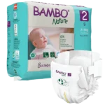 Bambo Nature pelene malo pakovanje veličina 2, 3–6 kg, 30 kom