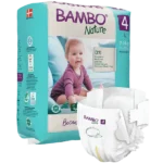 Bambo Nature pelene malo pakovanje veličina 4, 7–14 kg, 24 kom