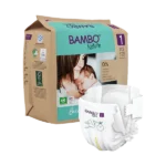 Bambo Nature pelene papirno pakovanje, veličina 1, 2–4 kg, 22 komada.