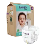 Bambo Nature pelene papirno pakovanje veličina 4, 7–14 kg, 24 kom