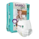 Bambo Nature pelene gaćice malo pakovanje veličina 6, 15+ kg, 18 kom